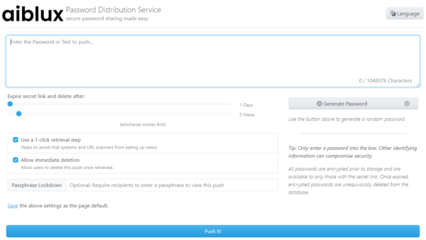 Simple and Secure Password Distribution Service - Image 2