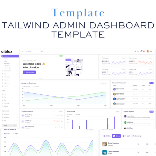 Tailwind Admin Dashboard Template