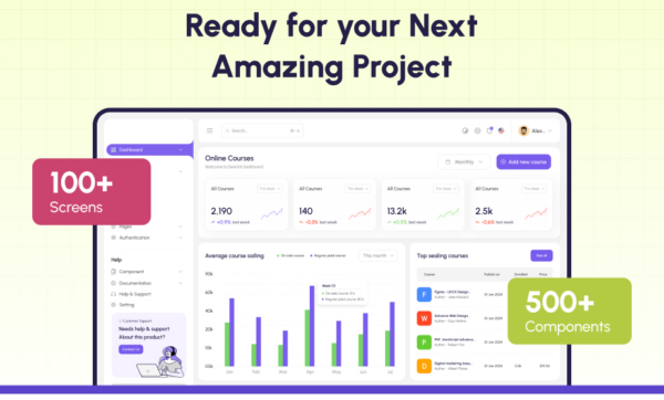 Tailwind Admin Dashboard Template - Image 2